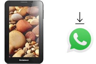 Como baixar e instalar o WhatsApp em Lenovo IdeaTab A3000