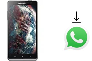 Como baixar e instalar o WhatsApp em Lenovo Vibe Z K910