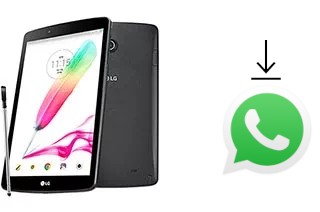 Como baixar e instalar o WhatsApp em LG G Pad II 8.0 LTE