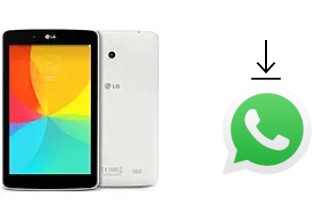 Como baixar e instalar o WhatsApp em LG G Pad 8.0 LTE