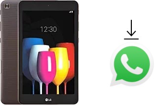 Como baixar e instalar o WhatsApp em LG G Pad IV 8.0 FHD