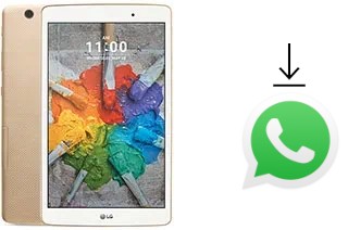 Como baixar e instalar o WhatsApp em LG G Pad X 8.0