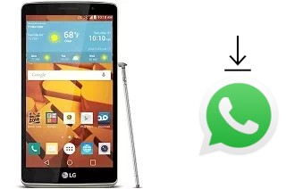 Como baixar e instalar o WhatsApp em LG G Stylo