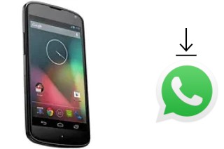 Como baixar e instalar o WhatsApp em LG Nexus 4 E960