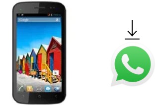 Como baixar e instalar o WhatsApp em Micromax A110Q Canvas 2 Plus