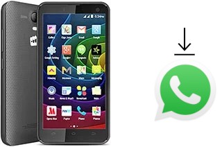 Como baixar e instalar o WhatsApp em Micromax Bolt Q339