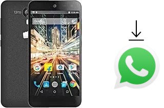 Como baixar e instalar o WhatsApp em Micromax Canvas Amaze 2 E457