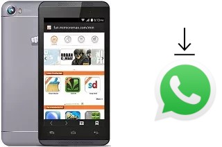 Como baixar e instalar o WhatsApp em Micromax Canvas Fire 4 A107