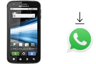 Como baixar e instalar o WhatsApp em Motorola ATRIX 4G