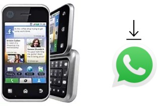 Como baixar e instalar o WhatsApp em Motorola BACKFLIP