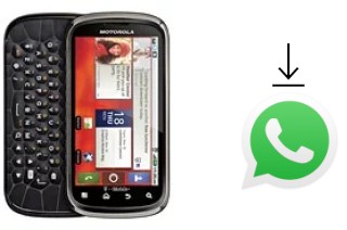 Como baixar e instalar o WhatsApp em Motorola Cliq 2