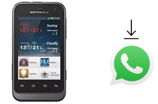 Como baixar e instalar o WhatsApp em Motorola Defy Mini XT320