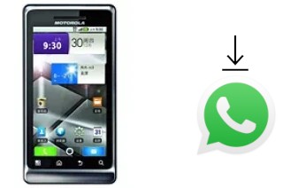 Como baixar e instalar o WhatsApp em Motorola MILESTONE 2 ME722