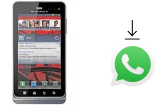 Como baixar e instalar o WhatsApp em Motorola MILESTONE 3 XT860