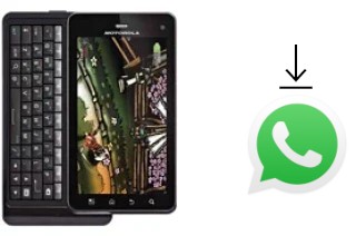 Como baixar e instalar o WhatsApp em Motorola Milestone XT883