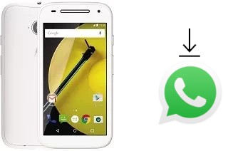 Como baixar e instalar o WhatsApp em Motorola Moto E Dual SIM (2nd gen)