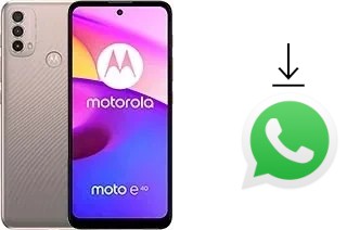 Como baixar e instalar o WhatsApp em Motorola Moto E40