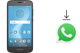 Como baixar e instalar o WhatsApp em Motorola Moto E5 Cruise