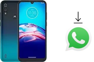 Como baixar e instalar o WhatsApp em Motorola Moto E6s (2020)