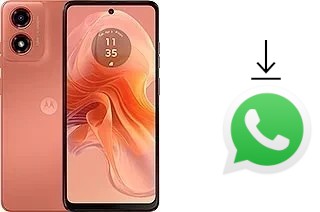 Como baixar e instalar o WhatsApp em Motorola Moto G04s