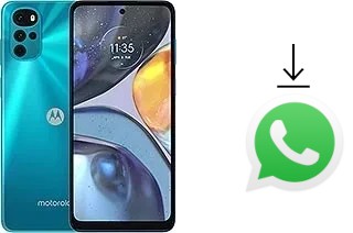 Como baixar e instalar o WhatsApp em Motorola Moto G22