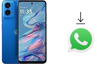 Como baixar e instalar o WhatsApp em Motorola Moto G45