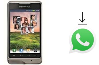 Como baixar e instalar o WhatsApp em Motorola XT390