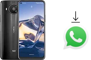 Como baixar e instalar o WhatsApp em Nokia 8 V 5G UW