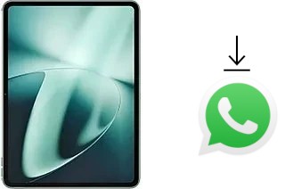 Como baixar e instalar o WhatsApp em OnePlus Pad