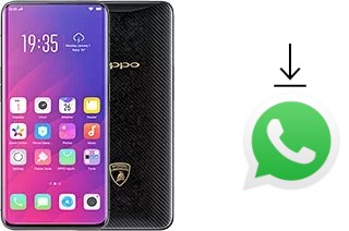 Como baixar e instalar o WhatsApp em Oppo Find X Lamborghini Edition