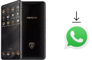 Como baixar e instalar o WhatsApp em Oppo Find X Lamborghini