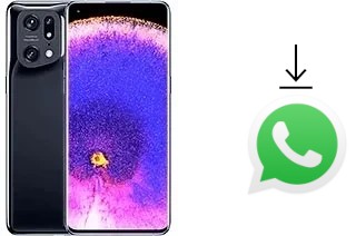 Como baixar e instalar o WhatsApp em Oppo Find X5 Pro