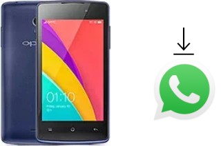 Como baixar e instalar o WhatsApp em Oppo Joy Plus