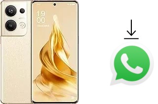 Como baixar e instalar o WhatsApp em Oppo Reno9 Pro+