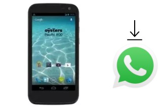 Como baixar e instalar o WhatsApp em Oysters Pacific 800i