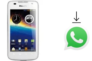 Como baixar e instalar o WhatsApp em Philips W6350