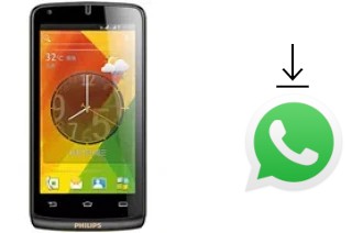 Como baixar e instalar o WhatsApp em Philips W7376