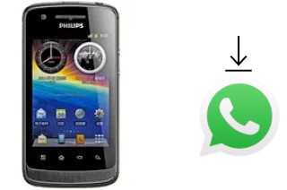 Como baixar e instalar o WhatsApp em Philips W820