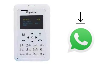 Como baixar e instalar o WhatsApp em RoyalStar W102