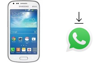 Como baixar e instalar o WhatsApp em Samsung Galaxy S Duos 2 S7582