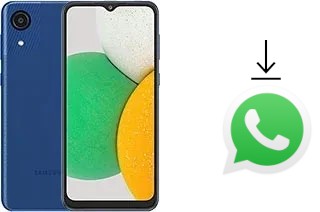 Como baixar e instalar o WhatsApp em Samsung Galaxy A03 Core