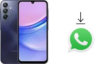 Como baixar e instalar o WhatsApp em Samsung Galaxy A15