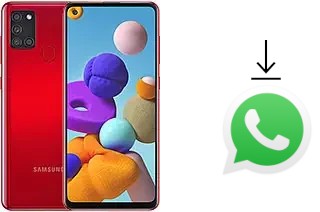 Como baixar e instalar o WhatsApp em Samsung Galaxy A21s