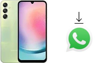 Como baixar e instalar o WhatsApp em Samsung Galaxy A24 4G