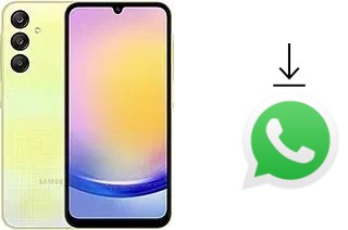 Como baixar e instalar o WhatsApp em Samsung Galaxy A25