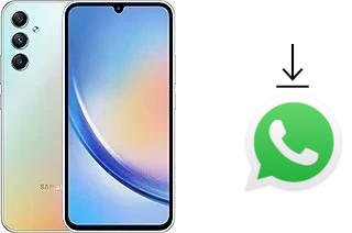 Como baixar e instalar o WhatsApp em Samsung Galaxy A34