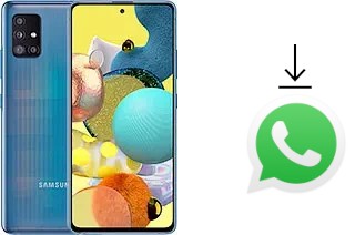 Como baixar e instalar o WhatsApp em Samsung Galaxy A51 5G UW