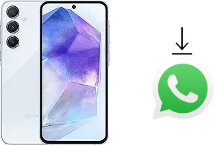 Como baixar e instalar o WhatsApp em Samsung Galaxy A55