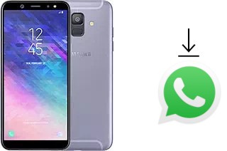 Como baixar e instalar o WhatsApp em Samsung Galaxy A6 (2018)