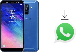 Como baixar e instalar o WhatsApp em Samsung Galaxy A6+ (2018)